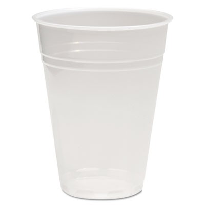 Plastic Cold Cups, 10oz, Translucent