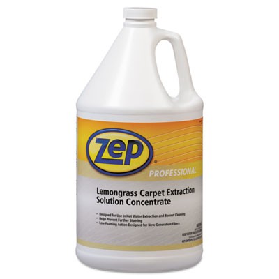 Carpet Extraction Cleaner, Lemongrass, 1 Gal Bottle