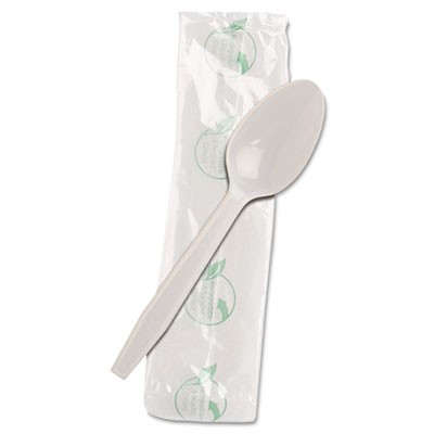 Enviroware Heavyweight Soup Spoons, Natural