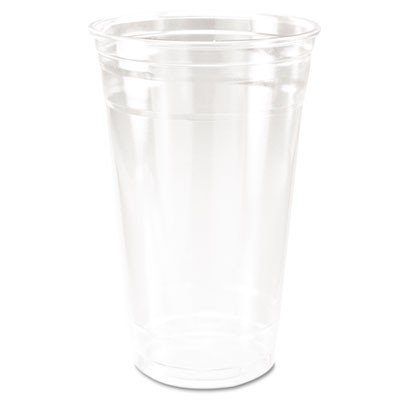 Conex Clear Plastic Cup, Cold, 24 oz., 50/Bag