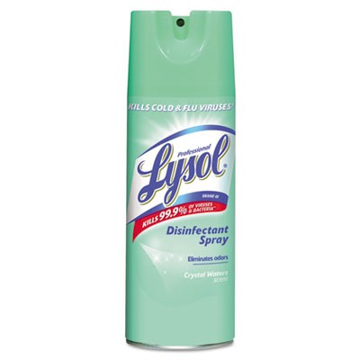 RTU Disinfectant Spray, Crystal Waters, 12.5oz Aerosol Can