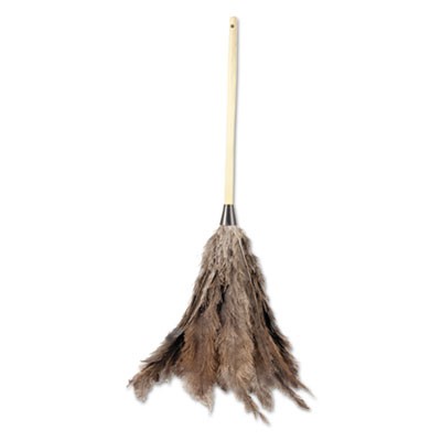 Duster 31" Economy Ostrich Feather Wood Handle