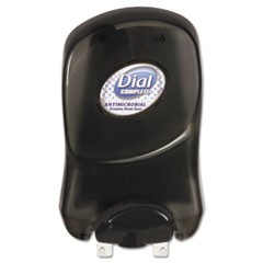 Hand Sanitizer Dispenser Black Dial Touch Free 1250mL 7.25"x3.88"x11.75"