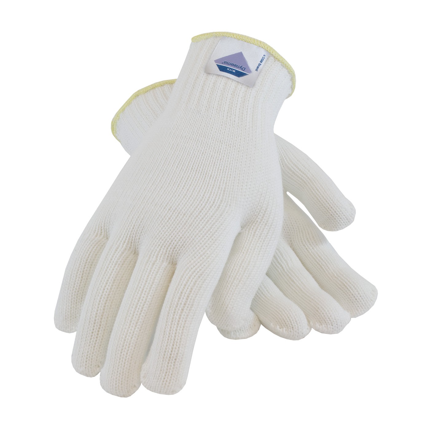 Gloves with Spun Dyneema, 7 Gauge, White, Medium Weight, ANSI2 Size Small
