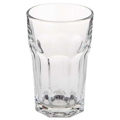 Gibraltar Glass Tumblers, Beverage, 10 oz, 4 3/4" Tall