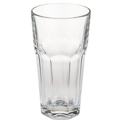 Gibraltar Glass Tumblers, Cooler, 16oz, 6 3/8" Tall