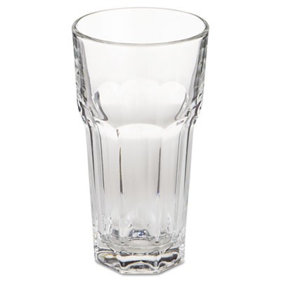 Gibraltar Glass Tumblers, Tall Cooler, 12 oz, 5 7/8" Tall