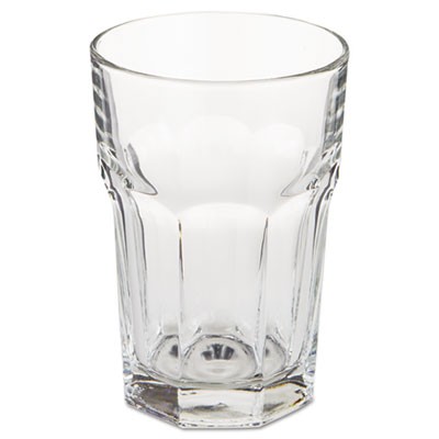 Gibraltar Glass Tumblers, Beverage, 12oz, 4 7/8 Tall