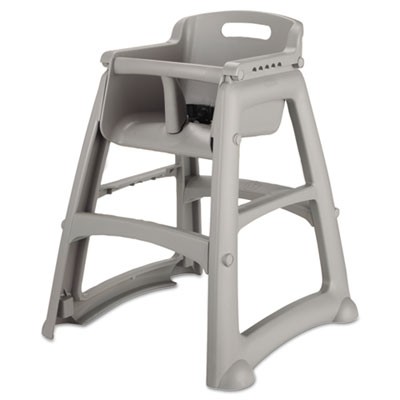 Sturdy Chair Youth Seat, Plastic, 23 3/8w x 23 1/2d x 29 3/4h, Platinum
