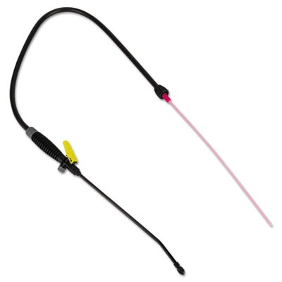 Polyethylene Discharge Kit, Wand w/Adjustable Nozzle, Black