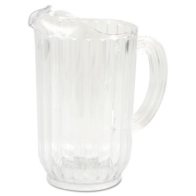 Bouncer Plastic Pitcher, 72 oz, Clear