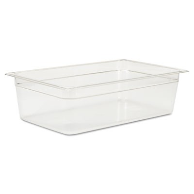 Cold Food Pans, 20 5/8qt, 20 4/5w x 12 4/5d x 6h, Clear
