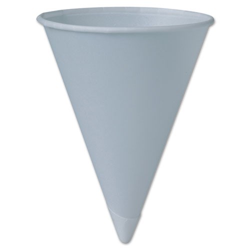 Cup Cone 6oz Unprinted Paper Boxed 200/BG 25/CS