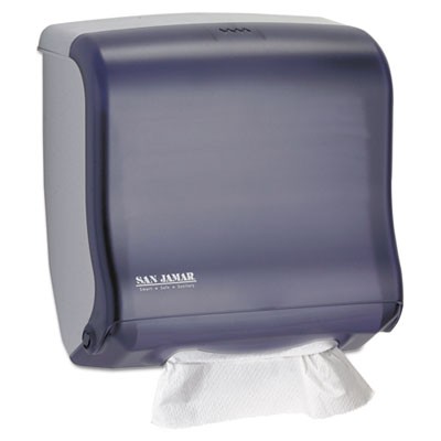 Ultrafold Fusion C-Fold & Multifold Towel Dispenser, 11 1/2x5 1/2x11 1/2, Black