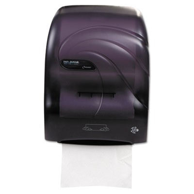 Simplicity Mechanical Roll Towel Dispenser, 16.12h x 11.94w x 9-1/2d, Black