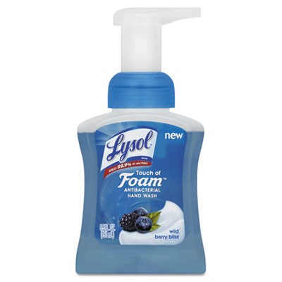 Touch of Foam Antibacterial Hand Wash, 8.5oz Pump Bottle, Wild Berry Bliss