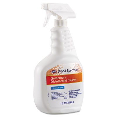 Broad Spectrum Quaternary Disinfectant Cleaner, 32oz Spray Bottle