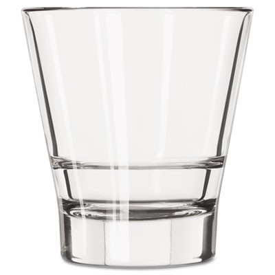 Endeavor Rocks Glasses, 12 oz, Clear, Double Old Fashioned Glass