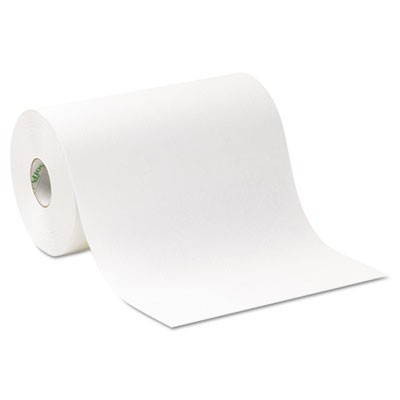 Hardwound Paper Towel for Automated Dispenser, 1-Ply, 9" x 500ft, White