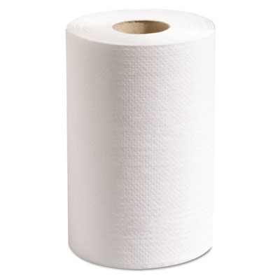 Hardwound Roll Paper Towels, 7 7/8x350 ft, White