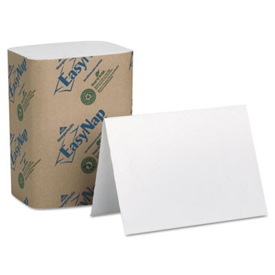 2-Ply Embossed Napkins, 6-1/2x10, White