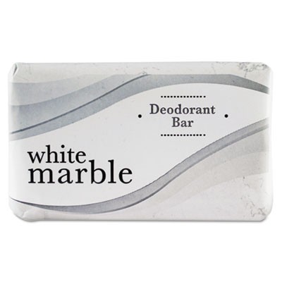 Deodorant Soap Bar, Individually Wrapped, White, 2.5 oz. Bar