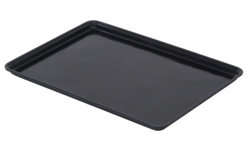 Tray 25.75x17.88x1.12 ESD Conveyor Conductive Black