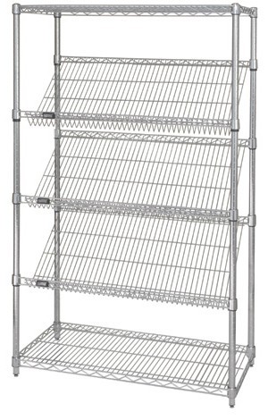 Slanted Shelving Unit 18" x 36" x 63"