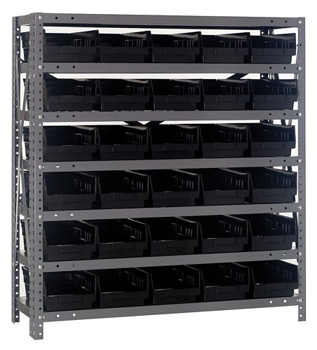 Shelf Bin Systems 18" x 36" x 39" Black