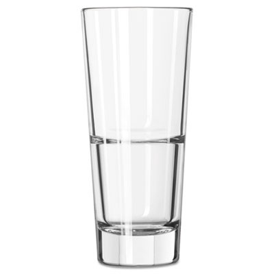 Endeavor Beverage Glasses, 10 oz, Clear, Hi-Ball Glass