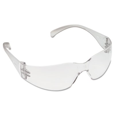 Virtua Protective Eyewear, Clear Frame/Clear Lens, Anti-Fog Hard-Coat
