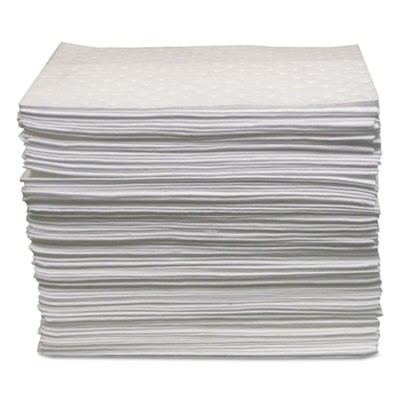 Oil-Only Sorbent Pads, Gray, 15x17