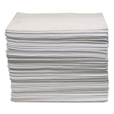 Oil-Only Sorbent Pads, Gray, 15x17