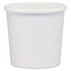 Bowl Poly Paper White 12oz 25/BG 20/CS