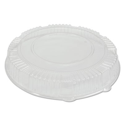 Caterline Dome Lids, Plastic, 16" Diameter x 2-3/4"High, Clear
