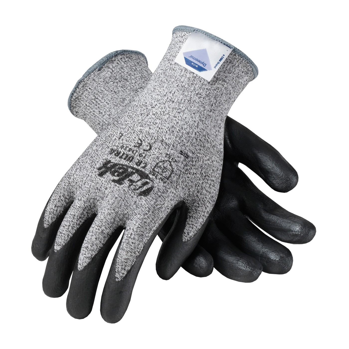 G-Tek CR S&P Dyneema/Nylon Shell, Blk. Nitrile Coating, EN3 Size Small