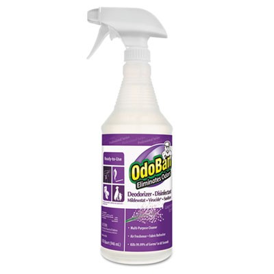 RTU Odor Eliminator, Lavender Scent, 32oz Spray Bottle