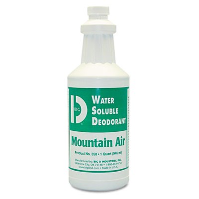 Water Soluble Deodorant, Mountain Air, 32 oz