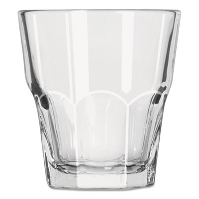 Gibraltar Rocks Glasses, 5 1/2 oz, Clear