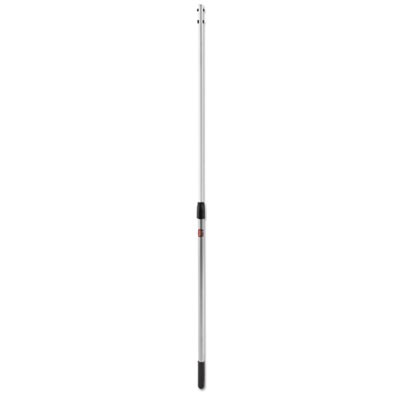 Executive Series Telescoping Microfiber Mop Handle, 42"-72", Aluminum, Silver