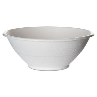 Sugarcane Dinnerware, Bowl, 40 oz, Natural White