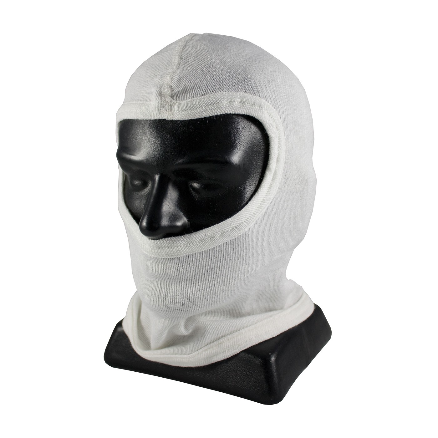 Nomex Hood w/o Bib, Full Face Coverage, Single Layer, White, OSFM