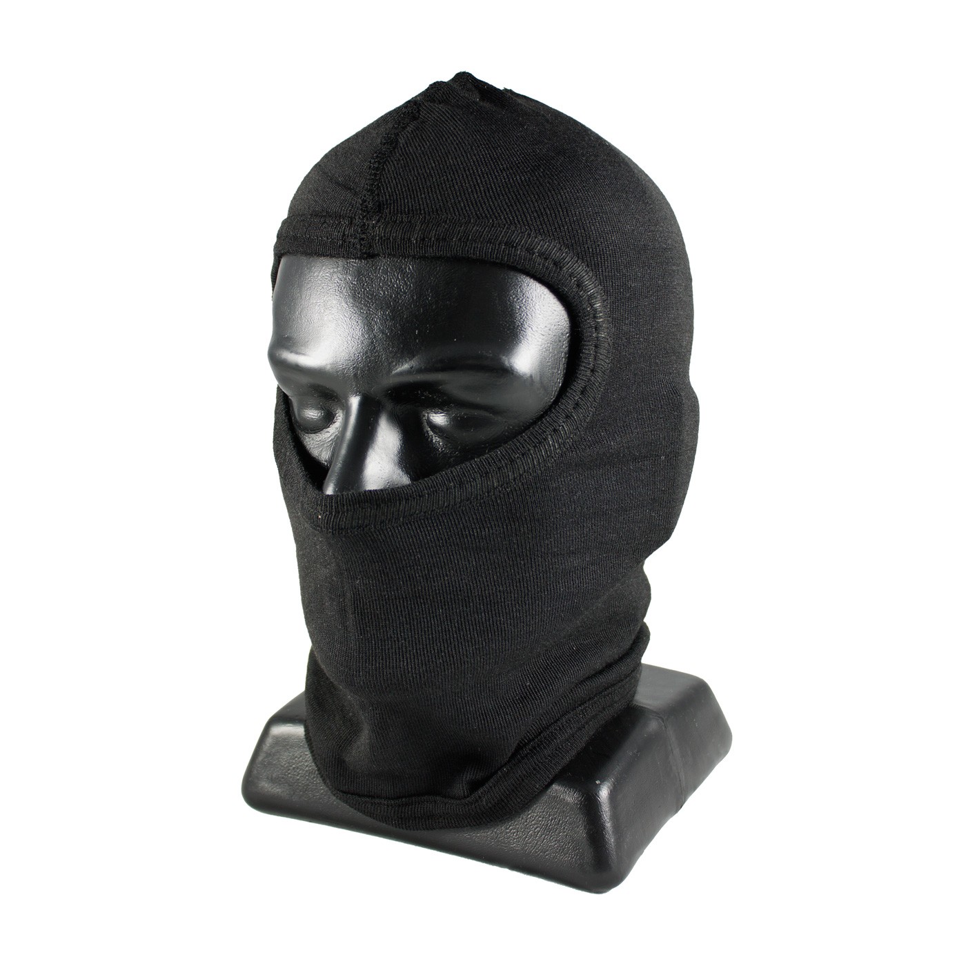 Nomex Hood w/o Bib, Full Face Coverage, Single Layer, Black, OSFM