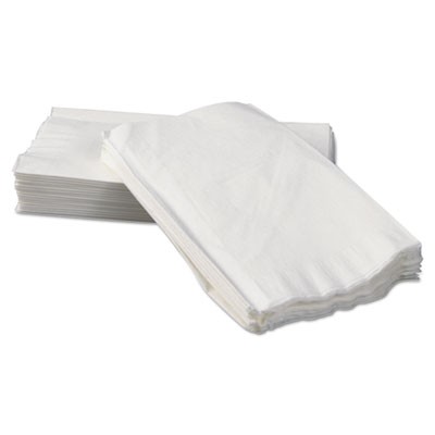 Tall-Fold Dispenser Napkins, 2-Ply, 7x13 1/4, White