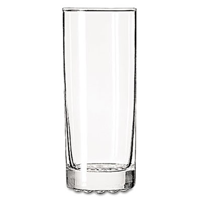 Nob Hill Glass Tumblers, 10 1/2 oz, Clear, Tall Hi-Ball Glass