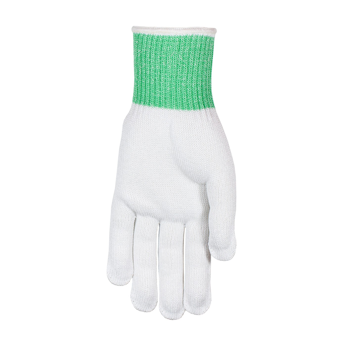 S-Steel/Silica Fiber w/Dyneema & Poly Cover, Med Wgt, Wht, Ylw Cuff Size Small