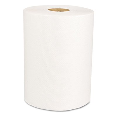 Green Universal Roll Towels, Natural White, 8" x 425 ft