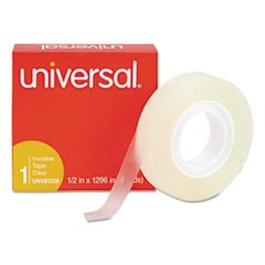 Tape .5x1296 1" Core Invisible Tape 12/PKG 12/CS