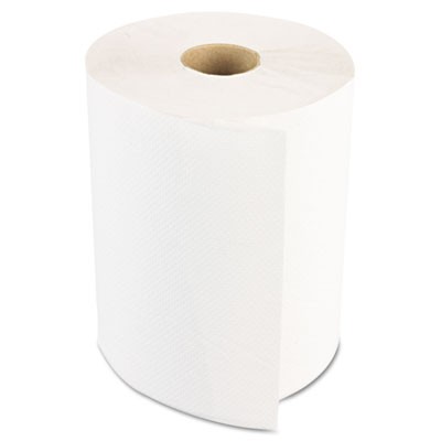Towel 8x350' Roll White 1 7/8"" Core 12RL/CS