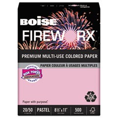 Paper 8.5x11 Premium 20# Pink 500/RM